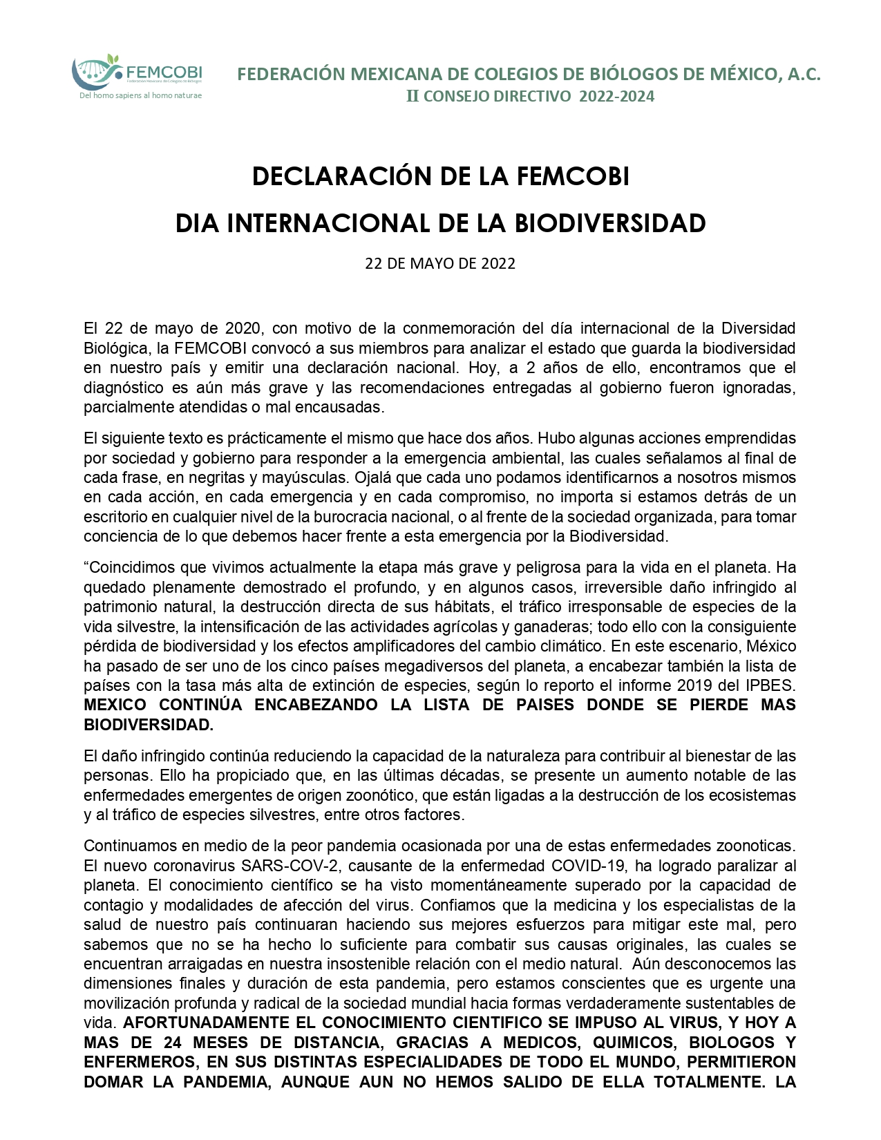 /DiaDiversidad/Posicionamiento de FEMCOBI dia internacional de la Biodiversidad20052020_page-0001.jpg